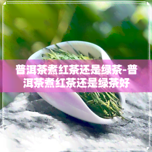 普洱茶煮红茶还是绿茶-普洱茶煮红茶还是绿茶好