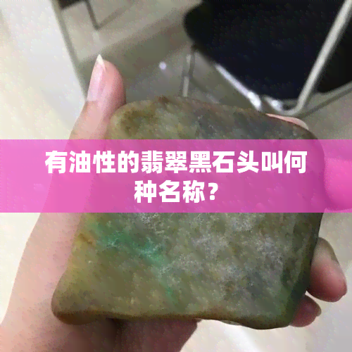 有油性的翡翠黑石头叫何种名称？