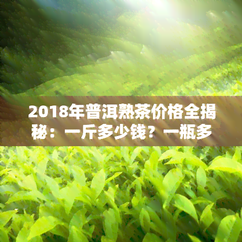 2018年普洱熟茶价格全揭秘：一斤多少钱？一瓶多少钱？