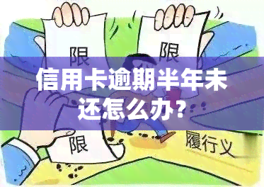 信用卡逾期半年未还怎么办？