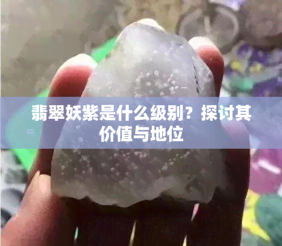 翡翠妖紫是什么级别？探讨其价值与地位