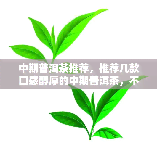 中期普洱茶推荐，推荐几款口感醇厚的中期普洱茶，不容错过的美味选择！