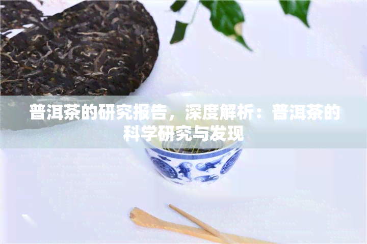 普洱茶的研究报告，深度解析：普洱茶的科学研究与发现