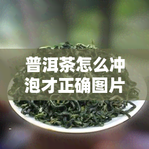 普洱茶怎么冲泡才正确图片，详细图解：如何正确冲泡普洱茶？