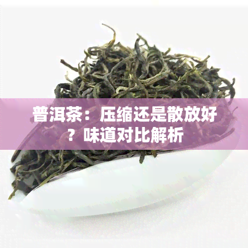 普洱茶：压缩还是散放好？味道对比解析