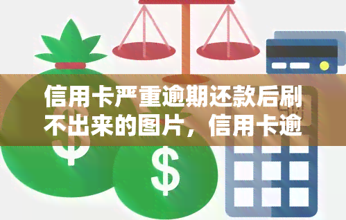 信用卡严重逾期还款后刷不出来的图片，信用卡逾期还款导致无法刷卡，这张图揭示了原因