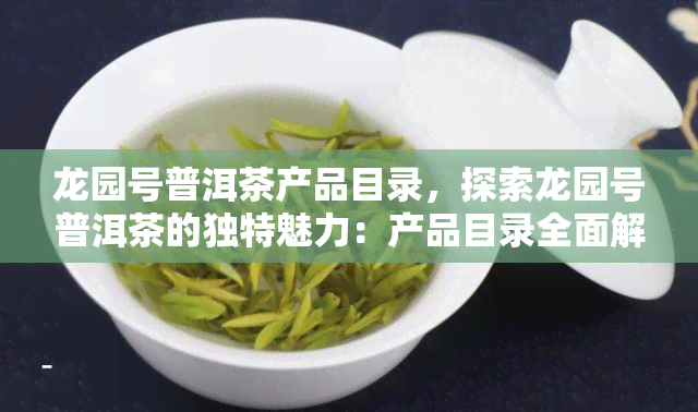 龙园号普洱茶产品目录，探索龙园号普洱茶的独特魅力：产品目录全面解析