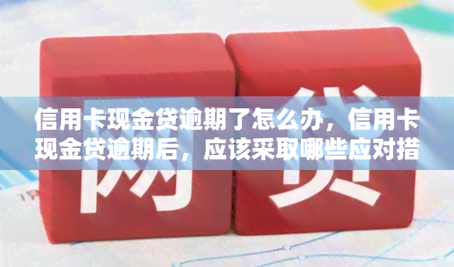 信用卡现金贷逾期了怎么办，信用卡现金贷逾期后，应该采取哪些应对措？