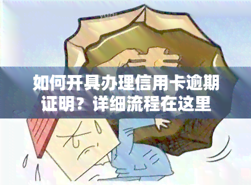 如何开具办理信用卡逾期证明？详细流程在这里