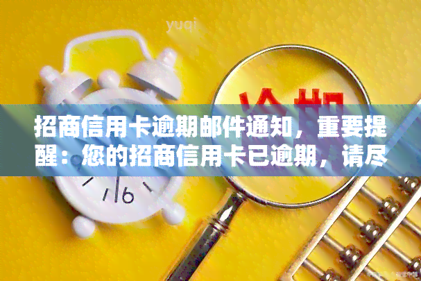 招商信用卡逾期邮件通知，重要提醒：您的招商信用卡已逾期，请尽快处理