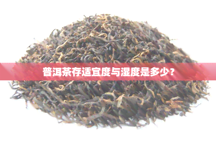 普洱茶存适宜度与湿度是多少？