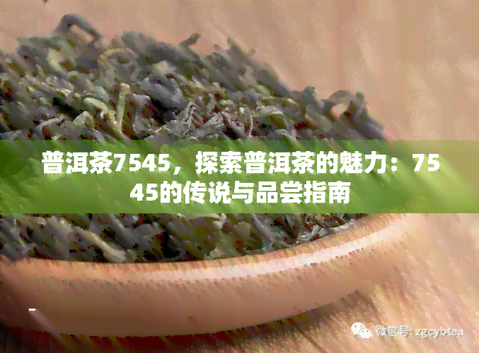 普洱茶7545，探索普洱茶的魅力：7545的传说与品尝指南