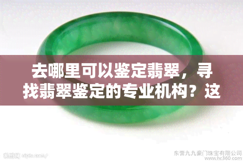 去哪里可以鉴定翡翠，寻找翡翠鉴定的专业机构？这里有一份详细指南！