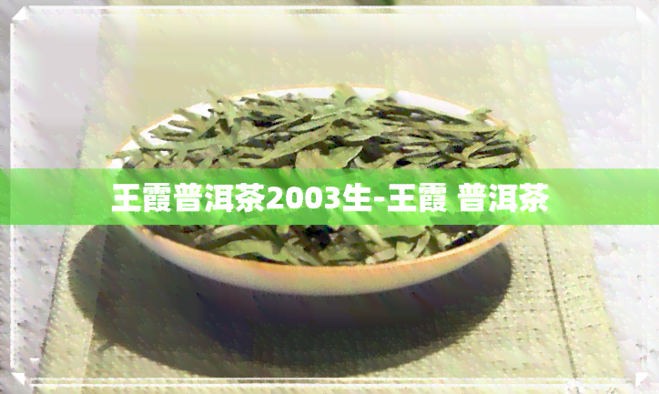 王霞普洱茶2003生-王霞 普洱茶