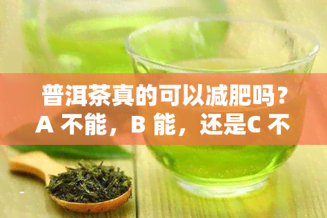 普洱茶真的可以减肥吗？A 不能，B 能，还是C 不确定？