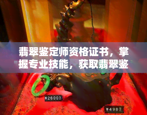 翡翠鉴定师资格证书，掌握专业技能，获取翡翠鉴定师资格证书