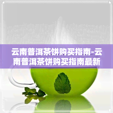 云南普洱茶饼购买指南-云南普洱茶饼购买指南最新