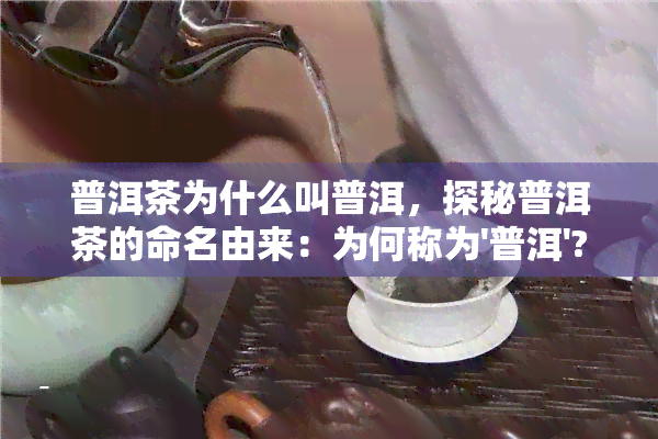 普洱茶为什么叫普洱，探秘普洱茶的命名由来：为何称为'普洱'?