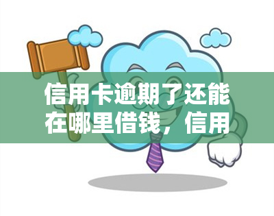 信用卡逾期了还能在哪里借钱，信用卡逾期后，还有哪些地方可以借款？