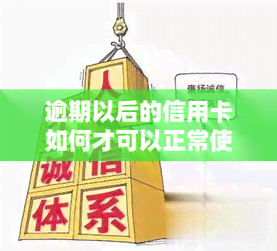 逾期以后的信用卡如何才可以正常使用，信用卡逾期后如何恢复正常使用？这份指南告诉你答案！