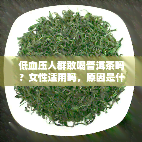 低血压人群敢喝普洱茶吗？女性适用吗，原因是什么？