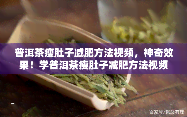 普洱茶瘦肚子减肥方法视频，神奇效果！学普洱茶瘦肚子减肥方法视频，轻松拥有迷人曲线！