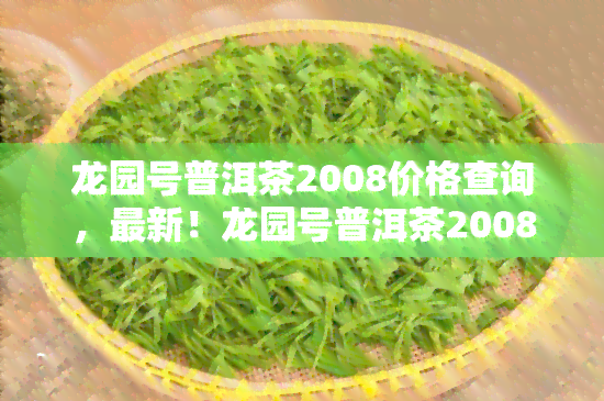 龙园号普洱茶2008价格查询，最新！龙园号普洱茶2008价格全解析