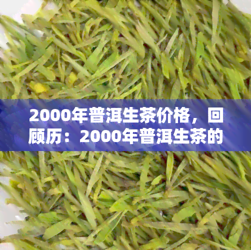 2000年普洱生茶价格，回顾历：2000年普洱生茶的价格走势分析