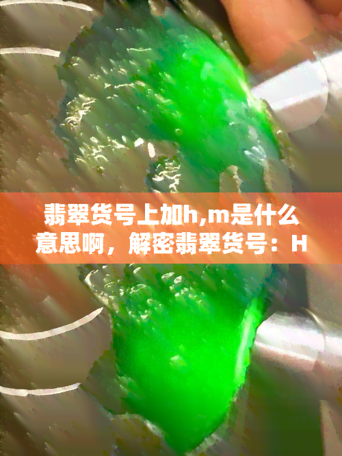 翡翠货号上加h,m是什么意思啊，解密翡翠货号：H、M的含义与作用