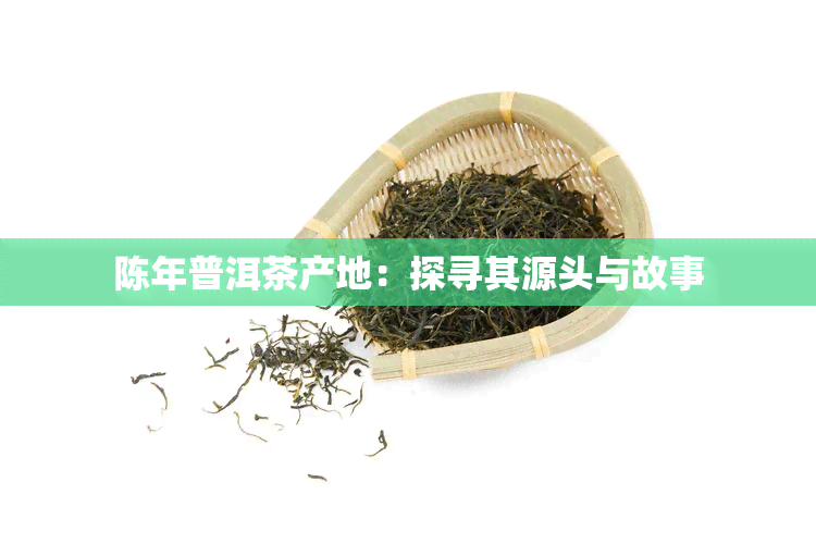 陈年普洱茶产地：探寻其源头与故事