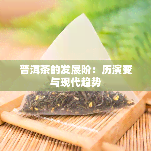 普洱茶的发展阶：历演变与现代趋势