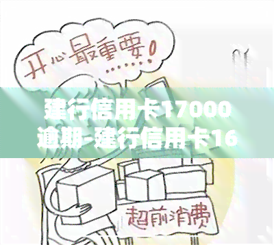 建行信用卡17000逾期-建行信用卡16000逾期一天利息是多少