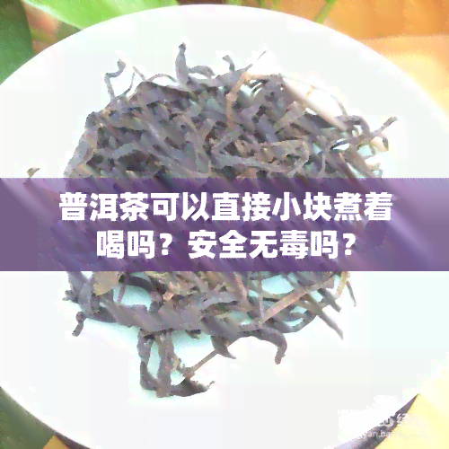 普洱茶可以直接小块煮着喝吗？安全无吗？