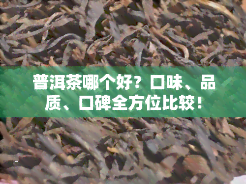 普洱茶哪个好？口味、品质、口碑全方位比较！