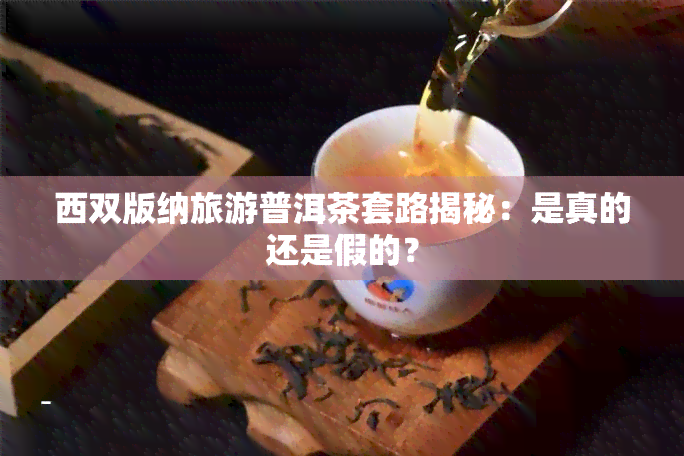 西双版纳旅游普洱茶套路揭秘：是真的还是假的？