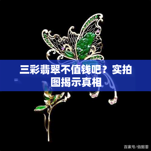 三彩翡翠不值钱吧？实拍图揭示真相