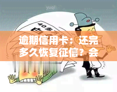 逾期信用卡：还完多久恢复？会否坐牢？