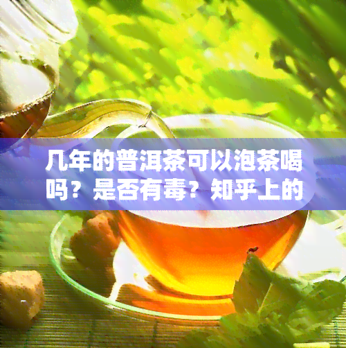 几年的普洱茶可以泡茶喝吗？是否有？知乎上的看法是什么？