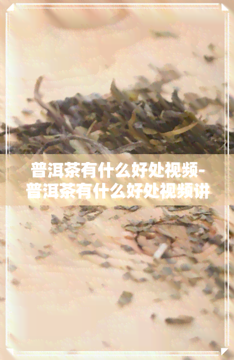 普洱茶有什么好处视频-普洱茶有什么好处视频讲解