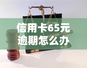 信用卡65元逾期怎么办，如何处理信用卡65元逾期问题？