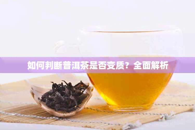 如何判断普洱茶是否变质？全面解析