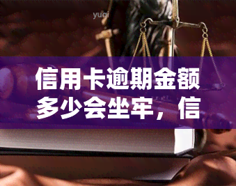 信用卡逾期金额多少会坐牢，信用卡逾期金额达到多少会被判刑？了解一下