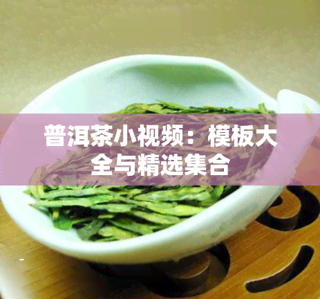 普洱茶小视频：模板大全与精选 *** 