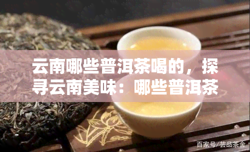 云南哪些普洱茶喝的，探寻云南美味：哪些普洱茶口感？