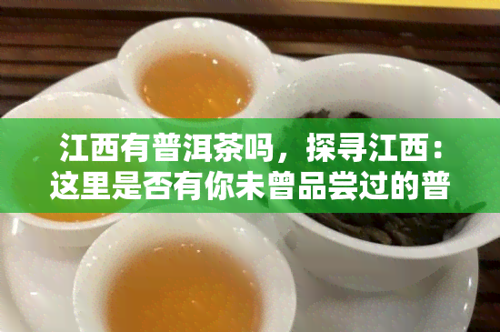 江西有普洱茶吗，探寻江西：这里是否有你未曾品尝过的普洱茶？