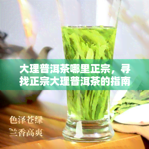 大理普洱茶哪里正宗，寻找正宗大理普洱茶的指南