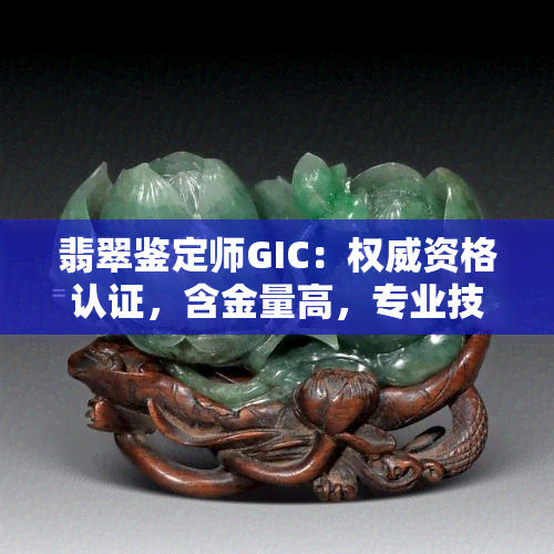 翡翠鉴定师GIC：权威资格认证，含金量高，专业技能保障