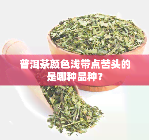 普洱茶颜色浅带点苦头的是哪种品种？