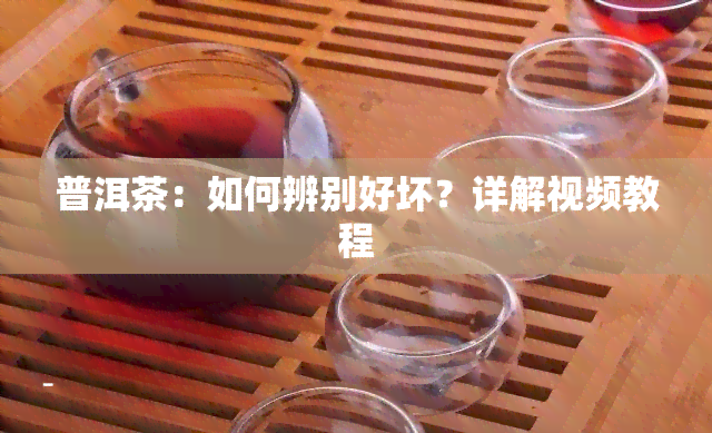 普洱茶：如何辨别好坏？详解视频教程