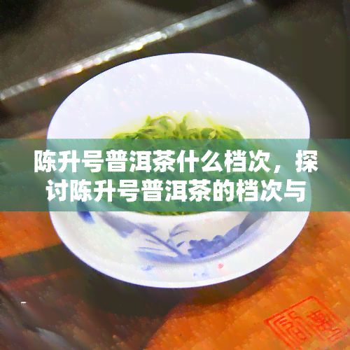 陈升号普洱茶什么档次，探讨陈升号普洱茶的档次与品质